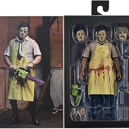 NECA Ultimate Leatherface Action Figure with Accessories, 18 cm