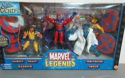 Toy Biz X Men Gambit and Rogue Collectors Set