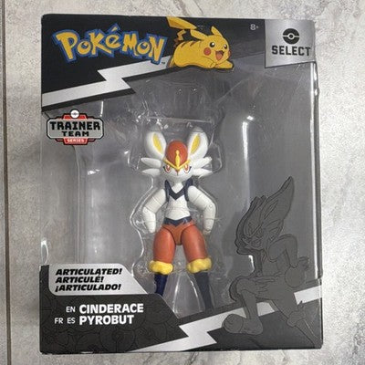 Jazwares Pokémon Cinderace 6-Inch Action Figure for Ages 8+