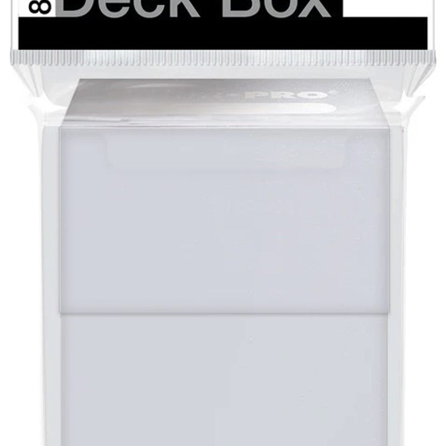 Ultra Pro 10" Deck Box - White