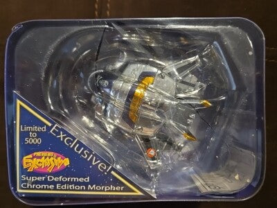 Toynami Robotech VF-1S Fokker Chrome Edition Morpher LE 5000