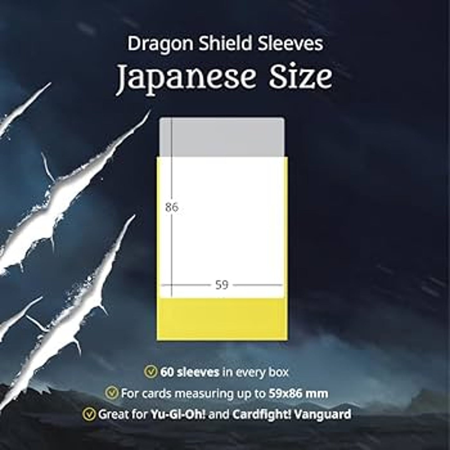 Arcane Tinmen Dragon Shield Dual Matte Sleeves - Valor (60)