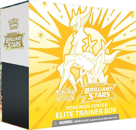 Brilliant Stars Elite Trainer Box Pokemon Center