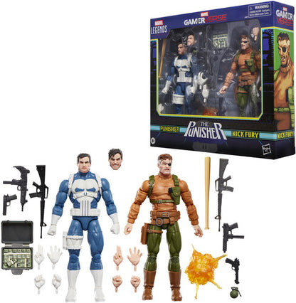 Hasbro Marvel Legends Punisher & Nick Fury Action Figure 2-Pack