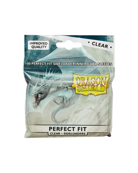 Arcane Tinmen Dragon Shield Side-Loading Sleeves, 100 Count Clear