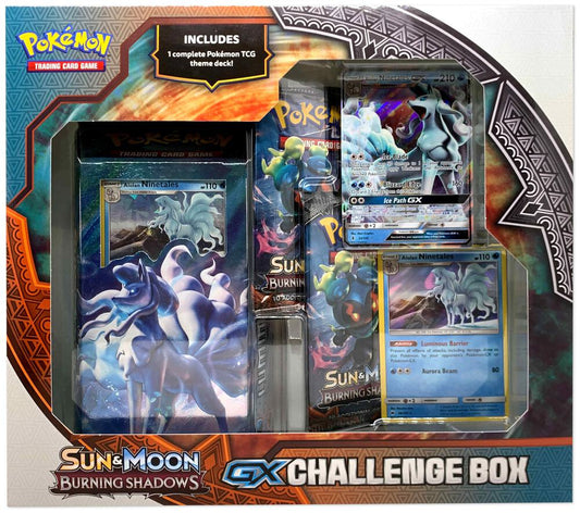 Alolan Ninetales GX Challenge Box - SM - Burning Shadows