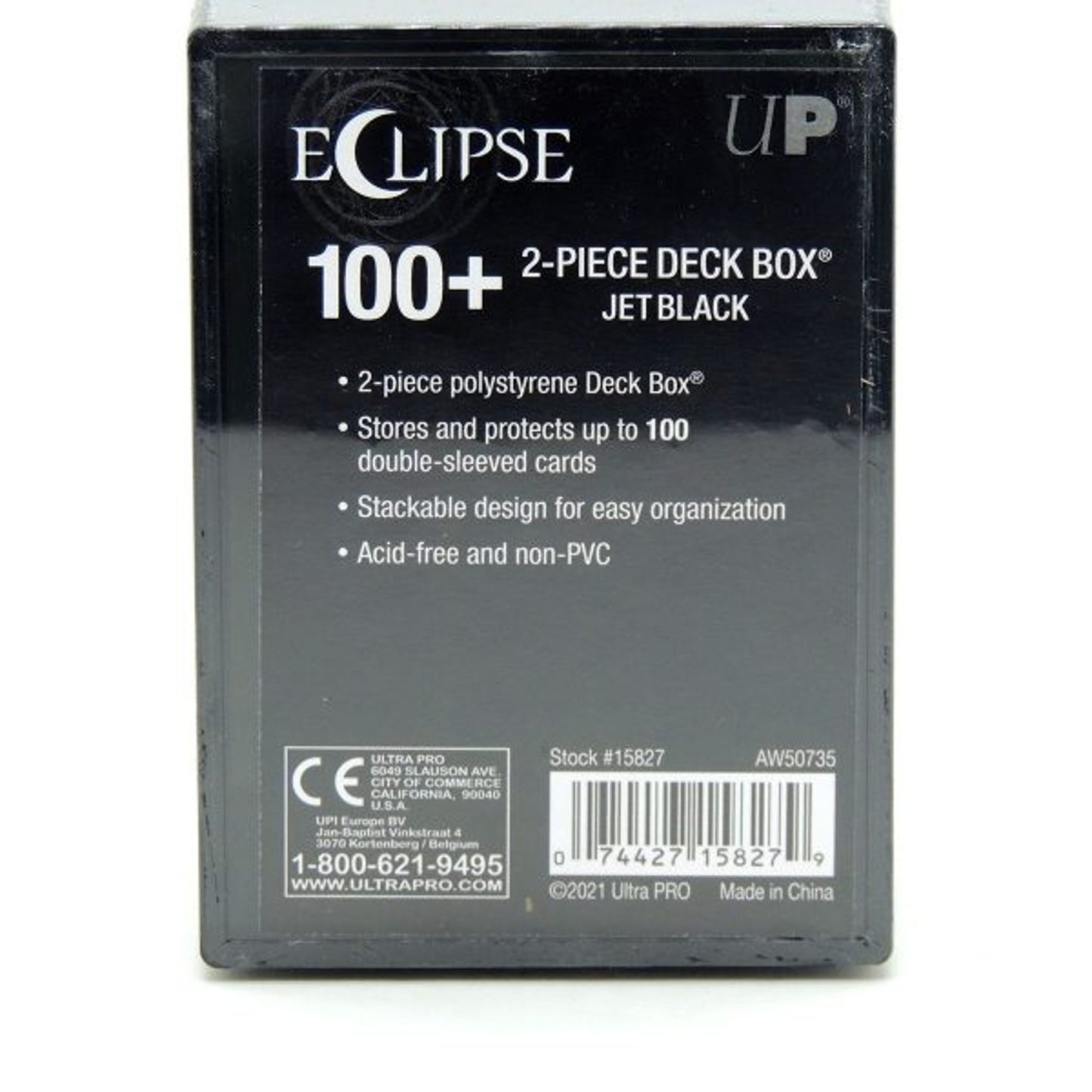 Ultra Pro 10" Deck Box - White