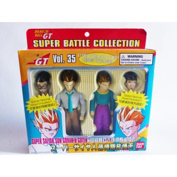 Dragonball GT - Figurines Son Gohan & Goten - Super battle collection vol 35 - retro collector action figure Mint in box with accessories - Bandai - 1993