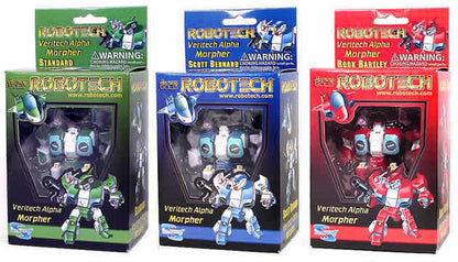 Robotech Veritech Alpha Morpher Scott Bernard Action Figure Blue