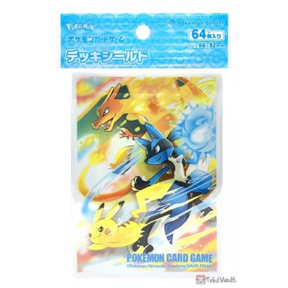 Pokemon Pikachu & Lightning Card Sleeve 64-Pack