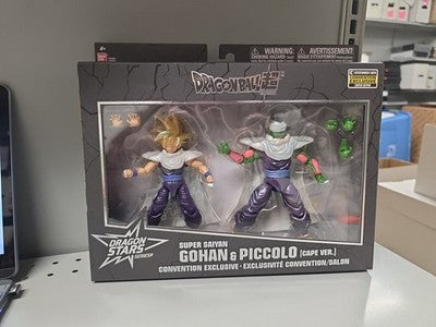 Dragon Stars Series - Dragon Ball Super - Super Saiyan Gohan & Piccolo Cape Version, SDCC 2020 Entertainment Earth Exclusive Action Figure 2-Pack