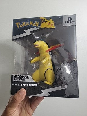 Pokemon Typhlosion Action Figure, Jazwares, 6-Inch