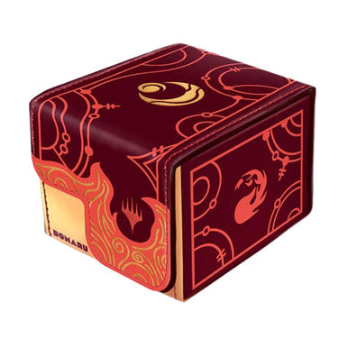 Gatherer's Tavern MTG ECL Domaru Deck Box Cinder Red