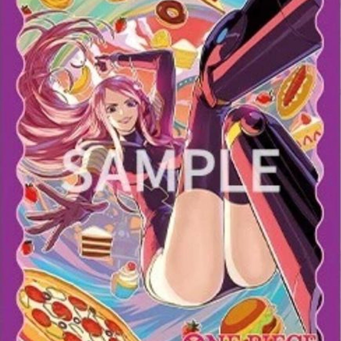 Bandai ONE PIECE Card Game Sleeve Vol.5 Jewelry Bonney JPN