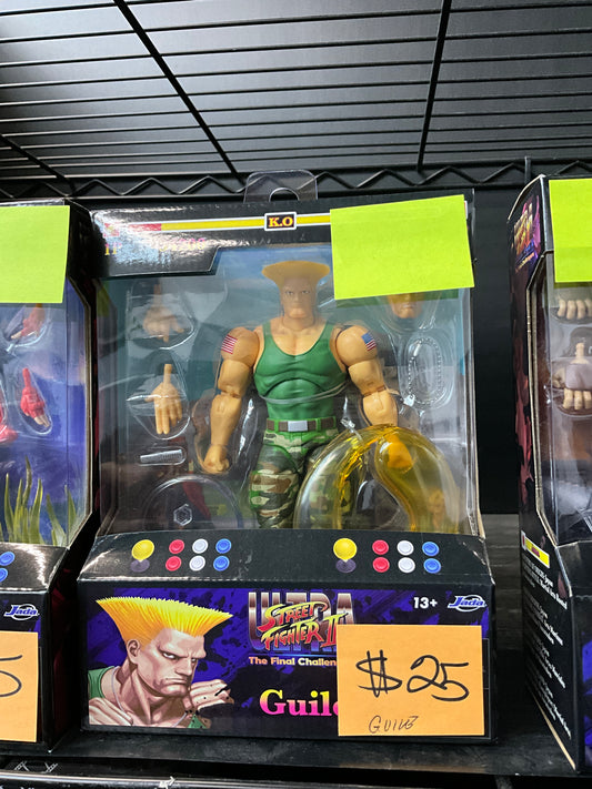 Ultra Street Fighter II Guile Figure
