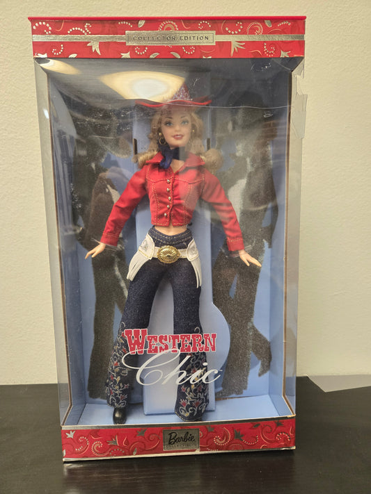 Western Chic Barbie (DAMAGED BOX)
