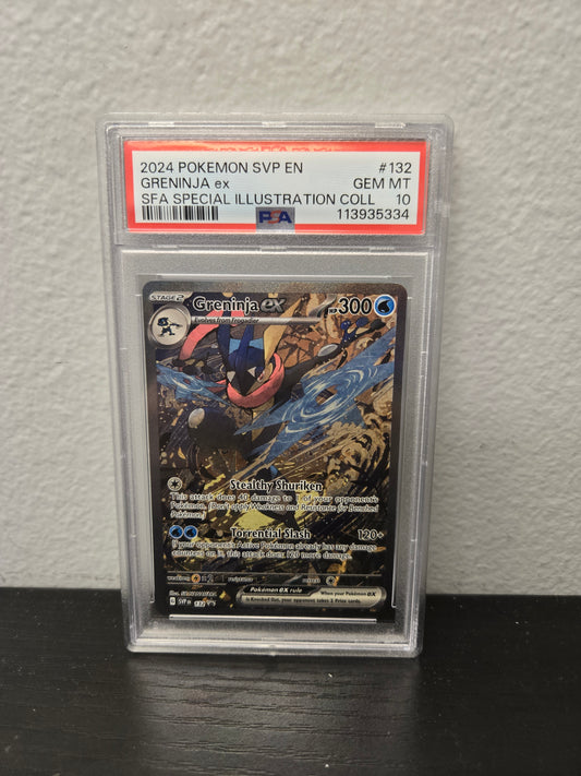 2024 Pokemon SVP Greninja EX SIR Gem Mint 10