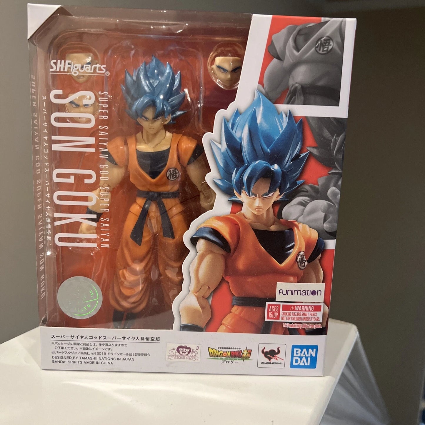 Tamashii Nations Super Saiyan Son Goku Action Figure