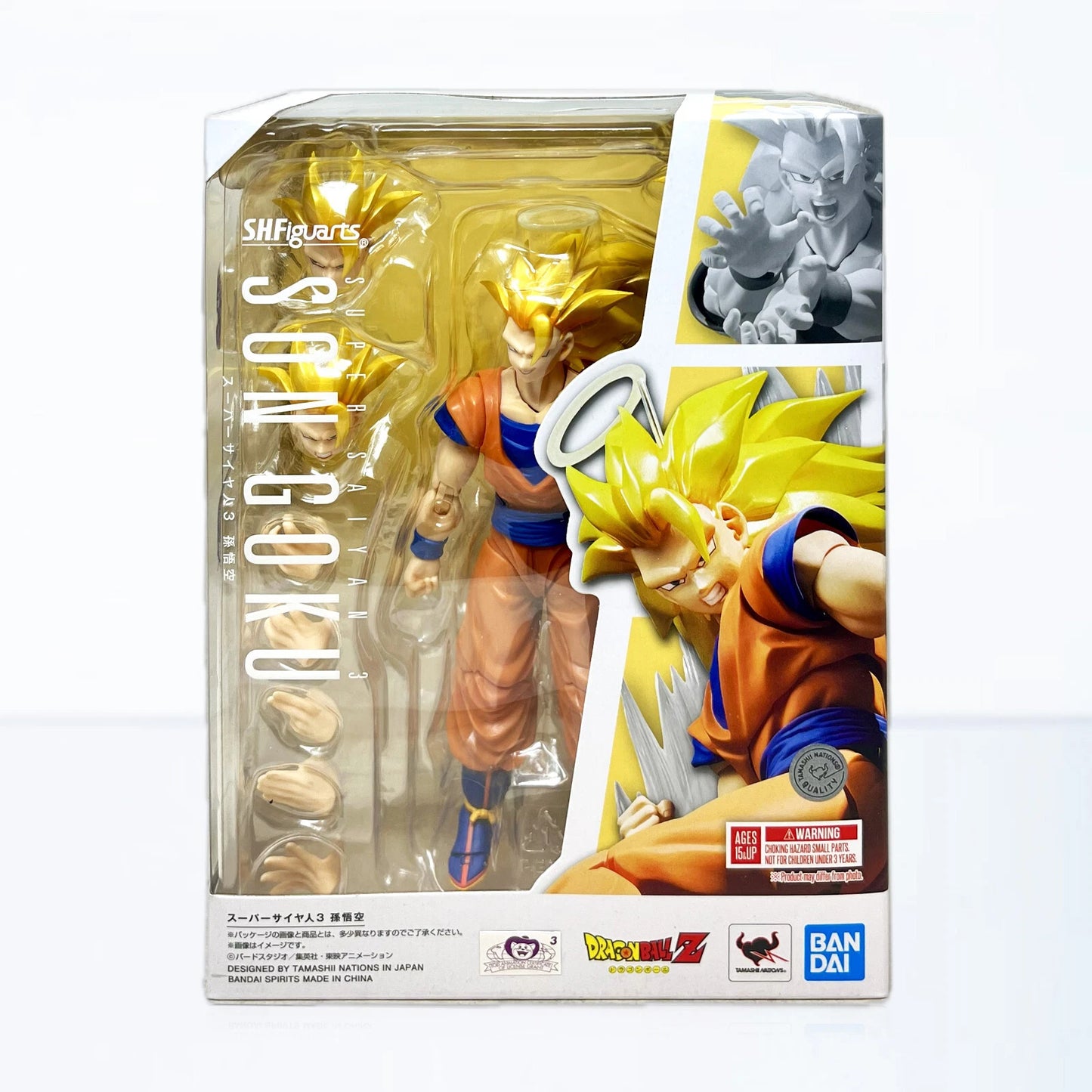 Bandai S.H. Figuarts Dragon Ball Z Super Saiyan 3 SS3 Son Goku Figure