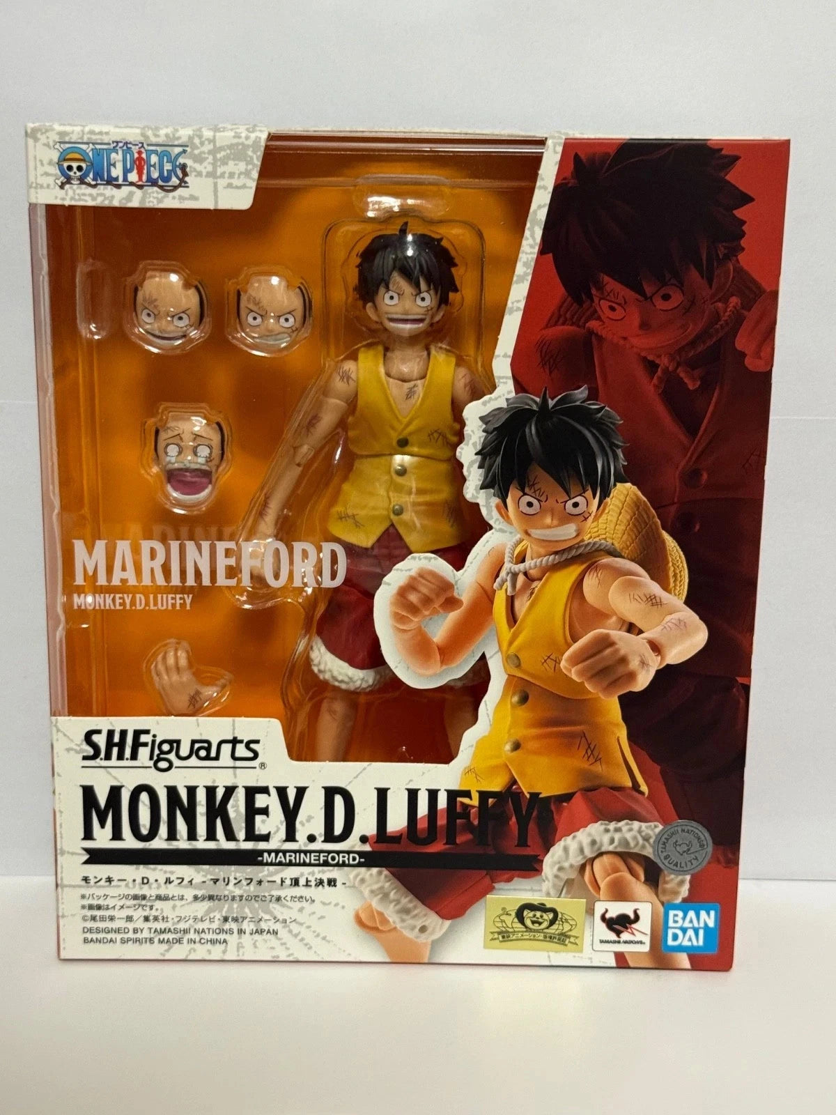 Monkey D Luffy -Summit War of Marineford- "One Piece", S.H.Figuarts