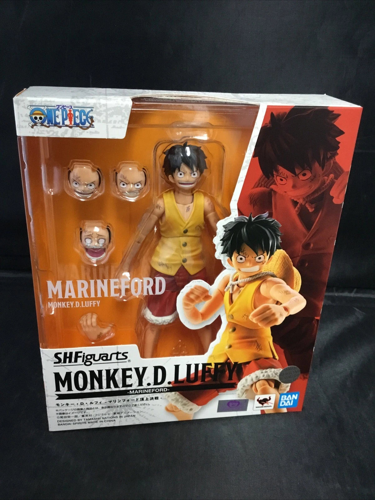Bandai One Piece Monkey D Luffy SUMMIT WAR OF MARINEFORD Figure