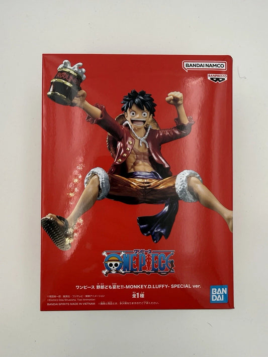Round1 x One Piece Banpresto Bandai Monkey D. Luffy Special Figure