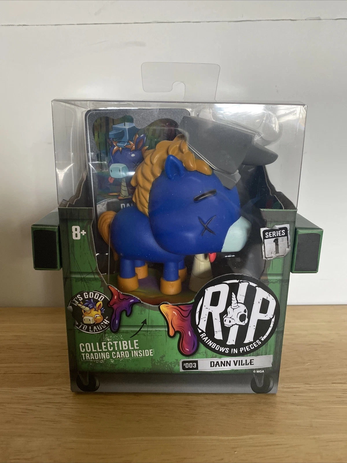 RIP Rainbows In Pieces Dann Ville #003 Series 1 with Trading Card