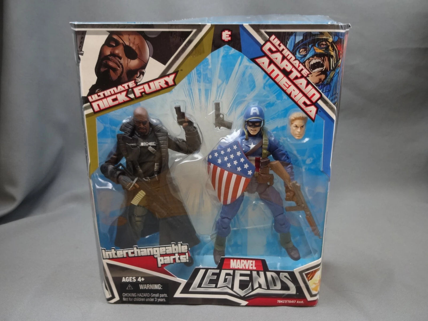 Hasbro Marvel Legends Ultimate Nick Fury & Captain America