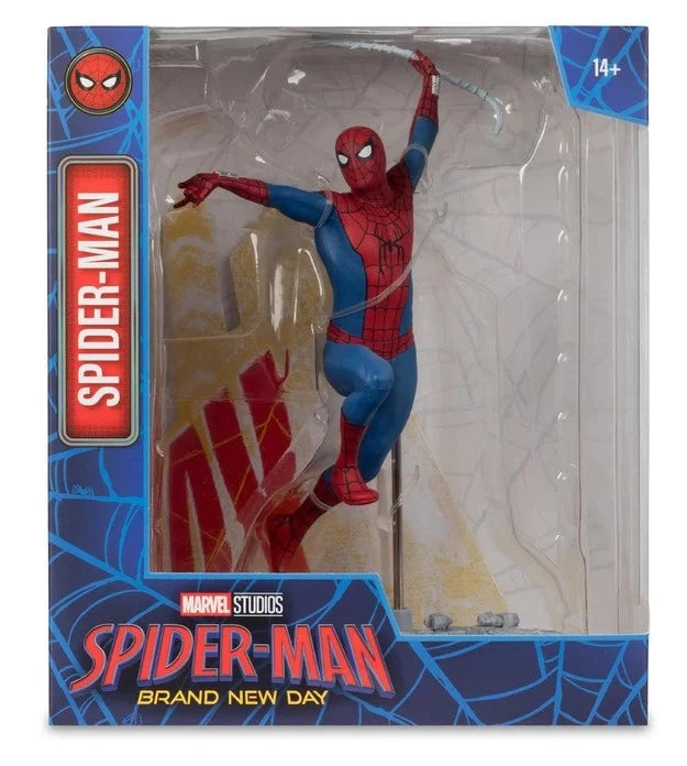 Mcfarlane Toys Marvel 1:10 Posed Spider-Man Brand New Day Spider-Man Figure