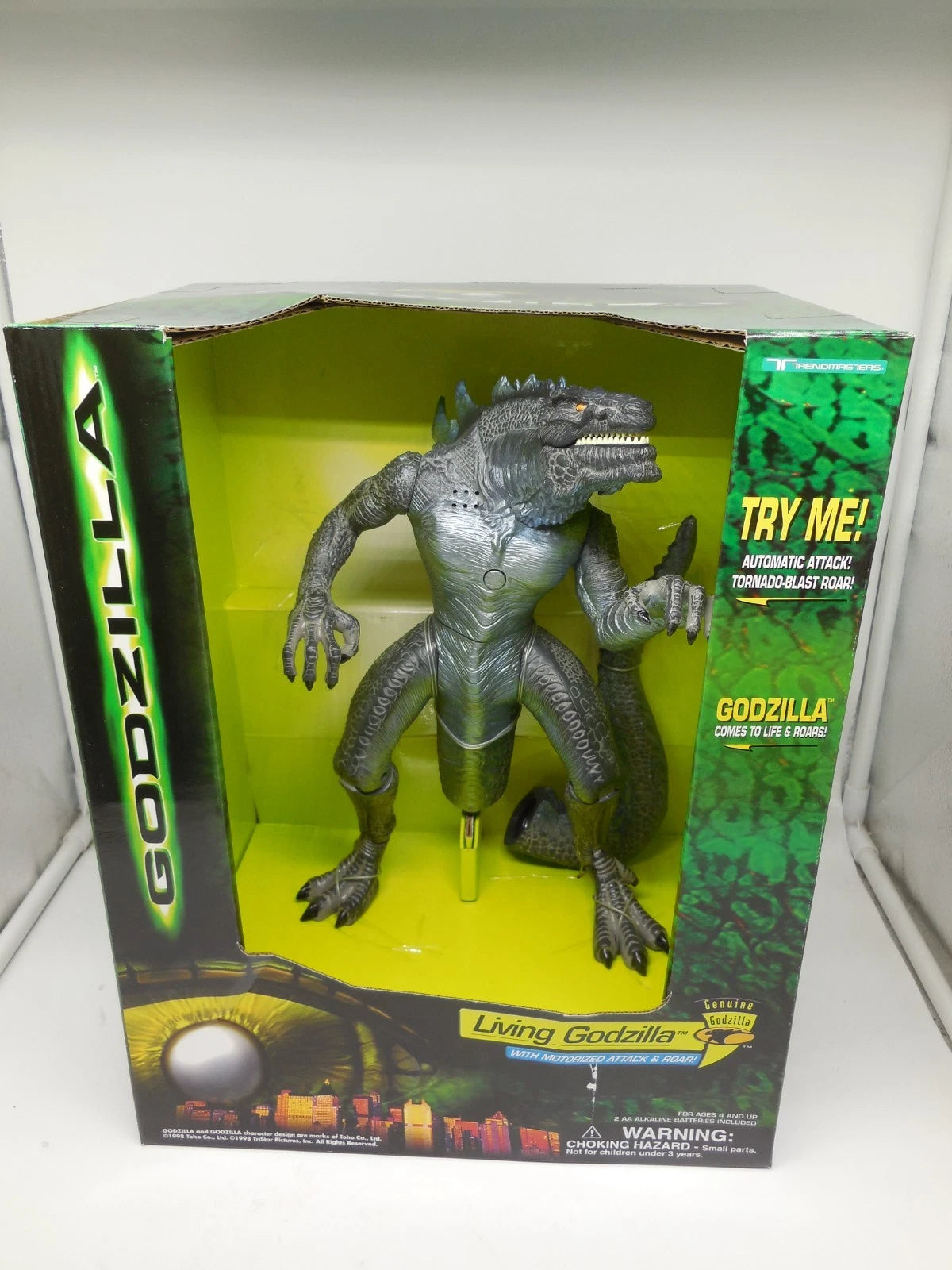 S14 Trendmasters 1998 Living Godzilla Action Figure