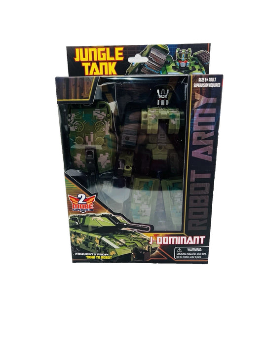 Robot Army Jungle Tank J-Dominant Transforming Figure 2 MODE SUPER HERO