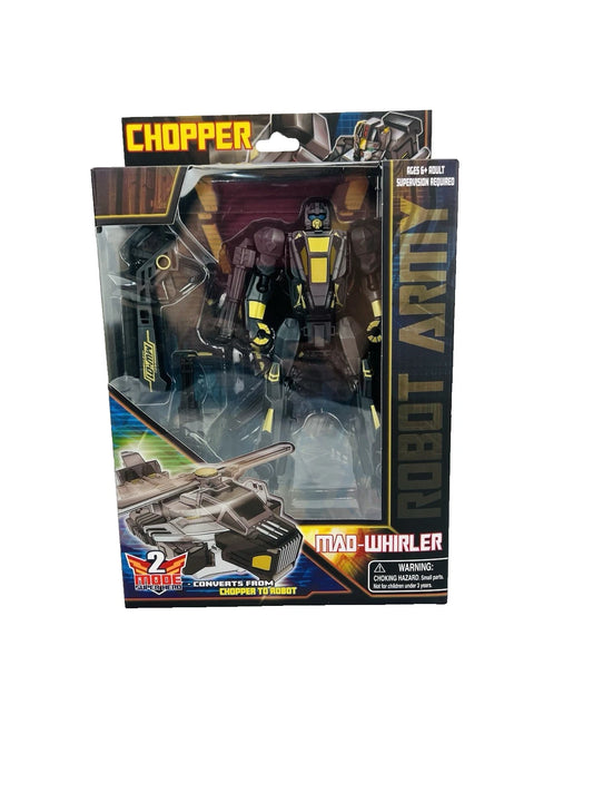 Robot Army Converts Transforming Chopper To Robot Mad-Whirler 2025