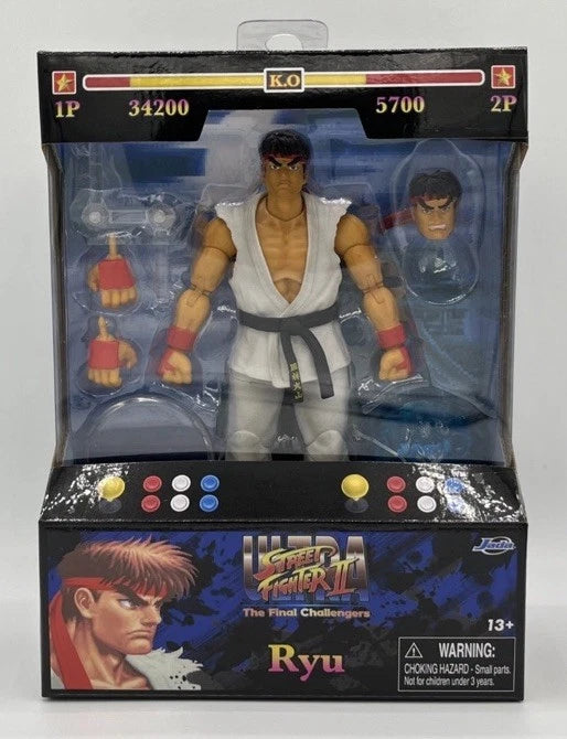 Jada Toys Ultra Street Fighter II 2 RYU SF Original Version