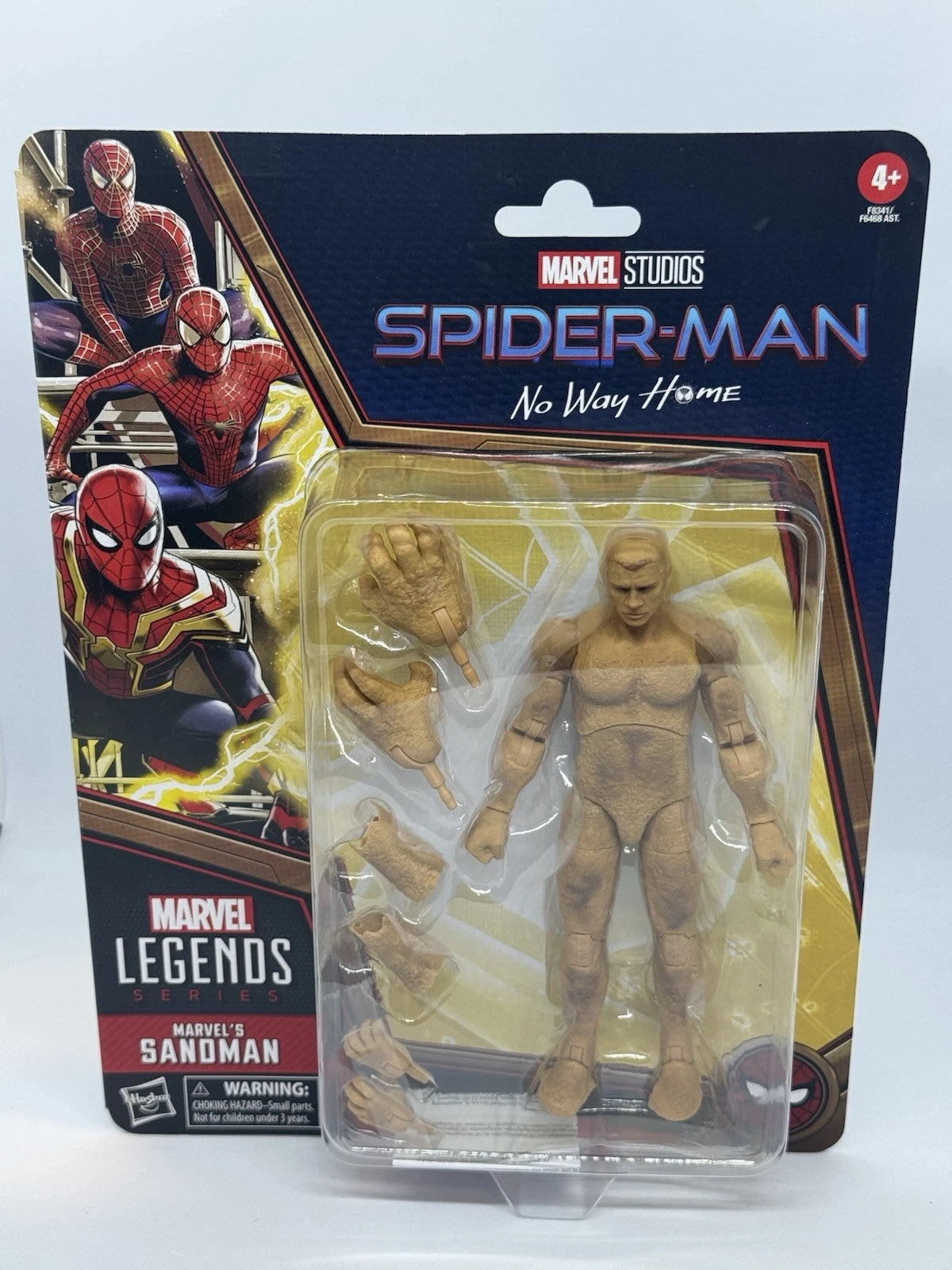 Spider-Man: No Way Home Marvel Legends Sandman 6-Inch Action Figure by Hasbro