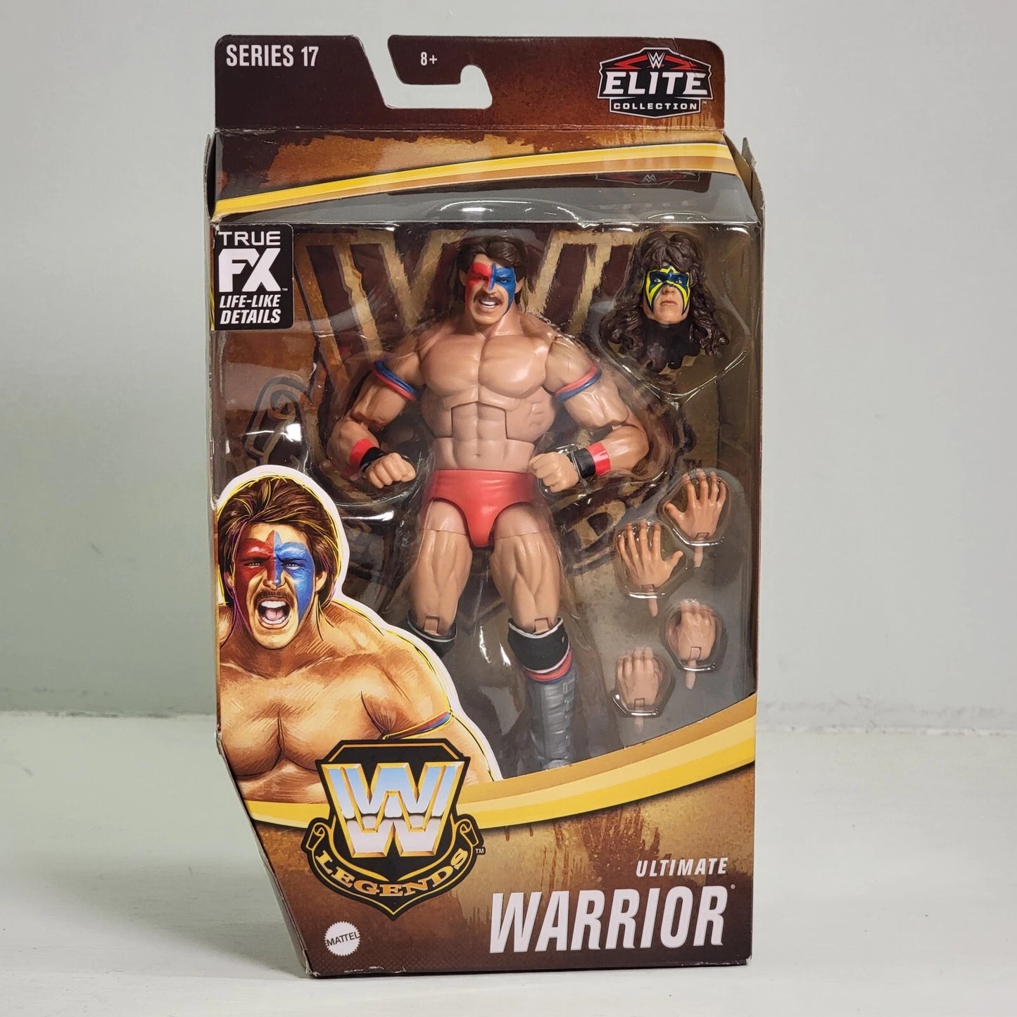 WWE Legends Series 17 Elite Ultimate Warrior Dingo Warrior Action Figure