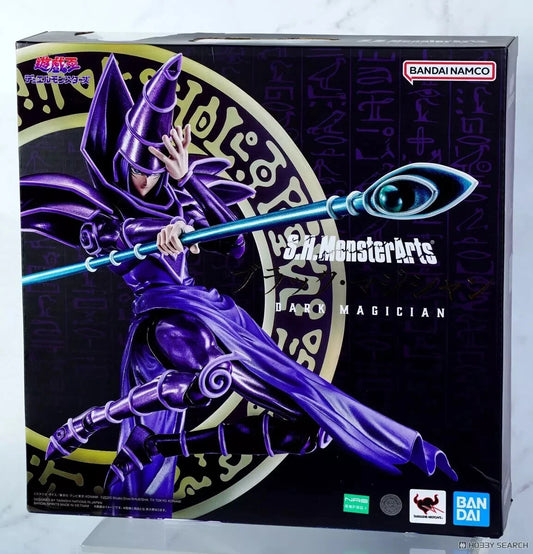BANDAI S.H.MONSTERARTS YU-GI-OH! DUEL MONSTERS DARK MAGICIAN ACTION FIGURE