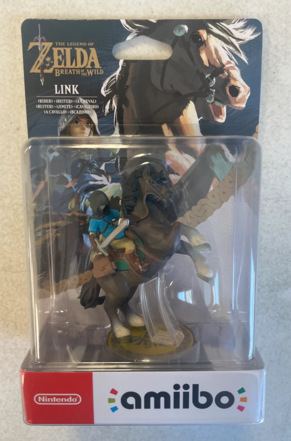 Rider Link Amiibo Breath of the Wild Nintendo
