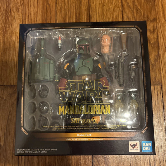 Bandai SH Figuarts Star Wars 6" BOBA FETT The Mandalorian