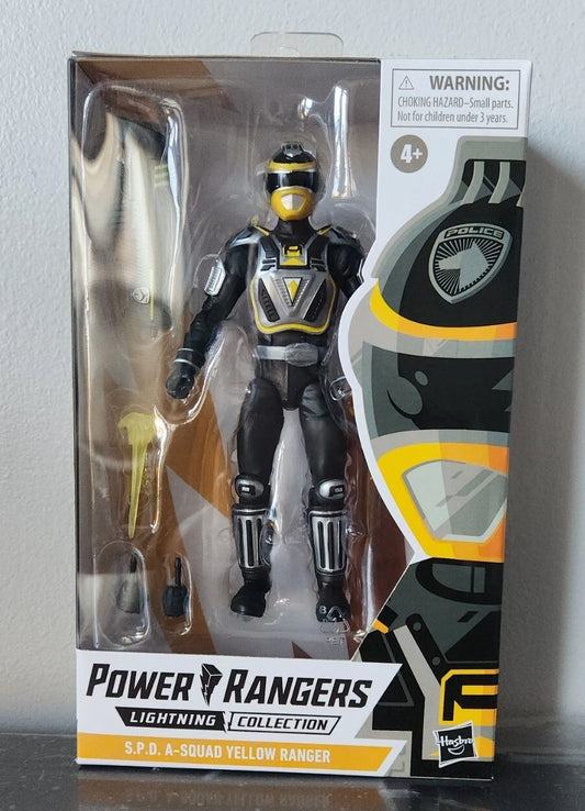 Have one to sell? Sell one like this Sell something else  Share Power Rangers Lightning Collection SPD A-Squad Yellow Ranger Action Figure