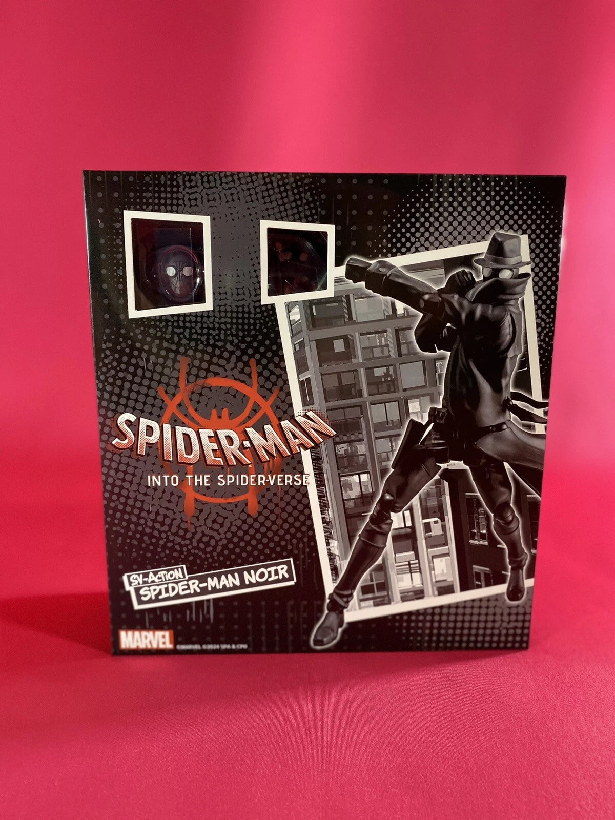 Spider-Man: Into the Spider-Verse Spider-Man Noir Sentinel SV Figure