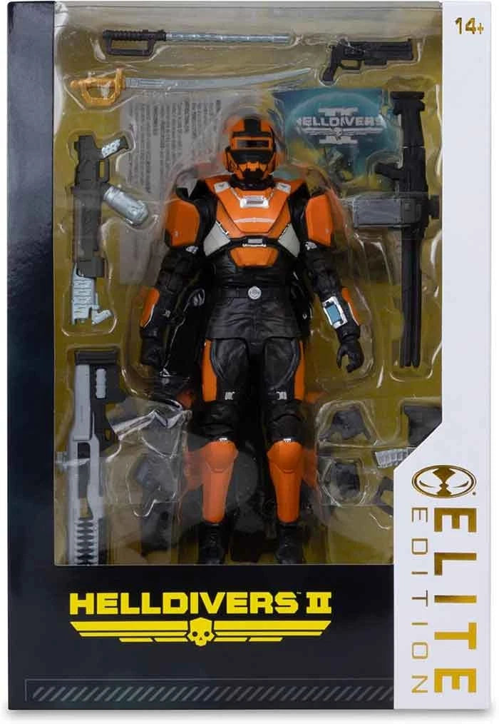 CE-35 Trench Engineer Helldivers II 7" Figure McFarlane Elite Edition #11