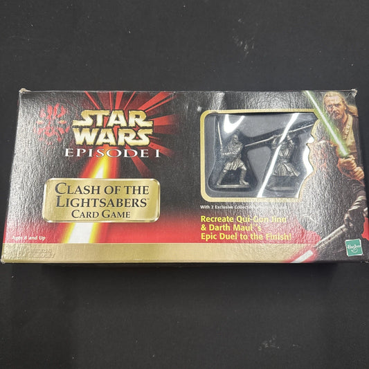 Hasbro Star Wars Episode I Clash Of The Lightsabers Card Game Action Figure