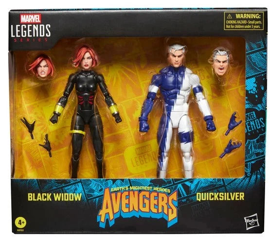 Avengers: The Crossing - Marvel Legends - Black Widow & Quicksilver Action Figure
