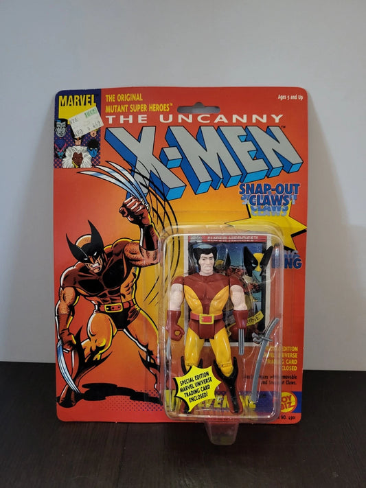 Wolverine 1991 Snap Out Claws X-Men MARVEL ToyBiz MOC