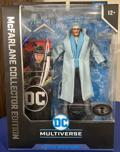 McFarlane Toys - DC Multiverse Captain Boomerang (The Flash) 7in Figure, McFarlane Collector Edition #13, Styles may vary