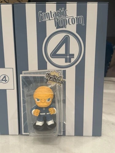 AMC Exclusive Fantastic Four L Popcorn Tin with THE THING figure Limited Edition