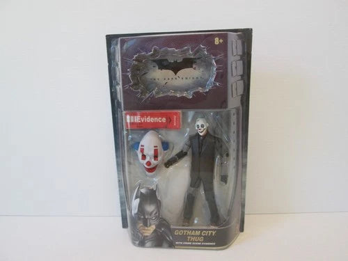 Batman The Dark Night THE JOKER w/ Crime Scene Evidence Mattel