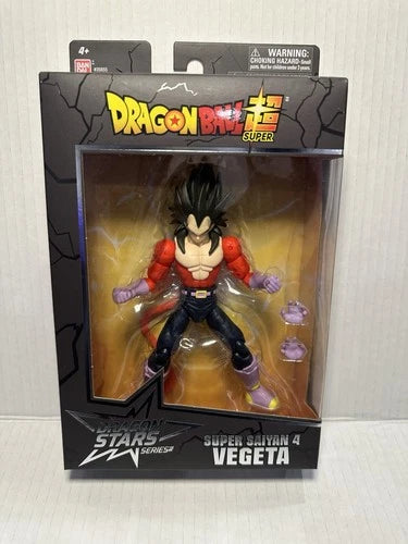 DRAGON BALL SUPER DRAGON STARS SERIES 6" SUPER SAIYAN 4 VEGETA BANDAI