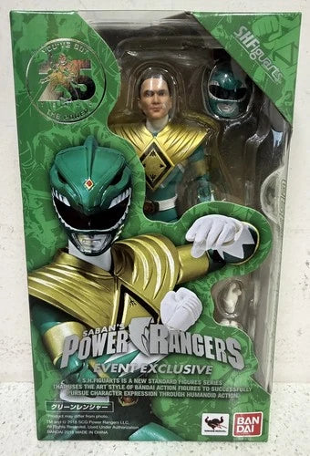 Tamashii Power Rangers Green Ranger S.H. Figuarts Action