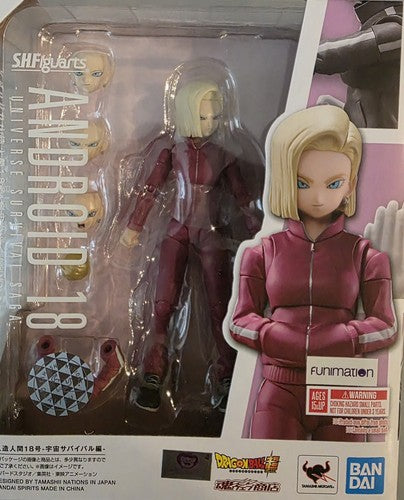 DBZ DBS BANDAI S.H. Figuarts Dragon ball Z ANDROID No. 18 Universe Survival
